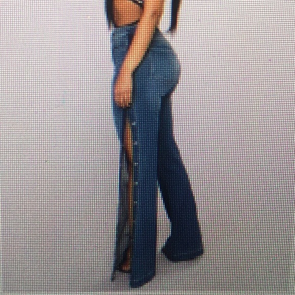 NWT Fashion Nova Jeans Size 9 Dangerous Curves Ahead SPP9723 - Picture 10 of 10